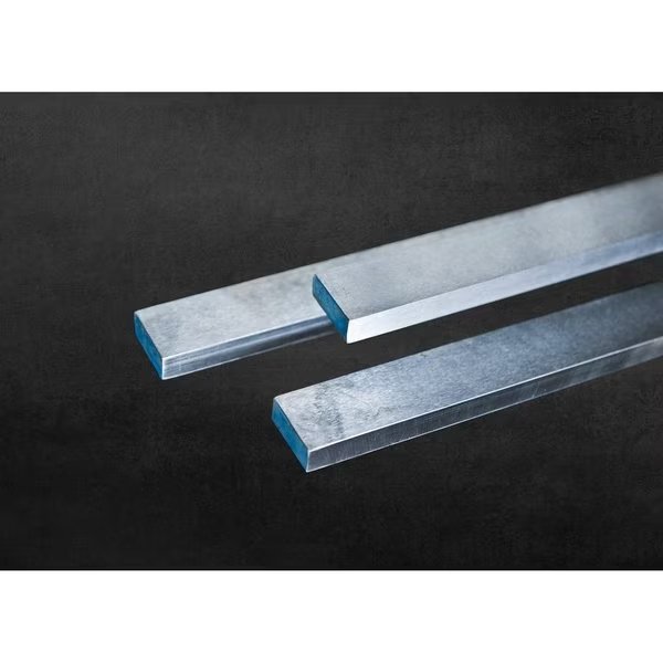 Ground Flat Stock, AISI A2-1/8X8X18, Alloyed Tool Steel, Steel Service Krefeld, Mfr#: 23631/8i8i18X